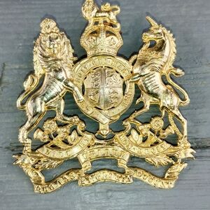 Gold Royal Crest Police Badge